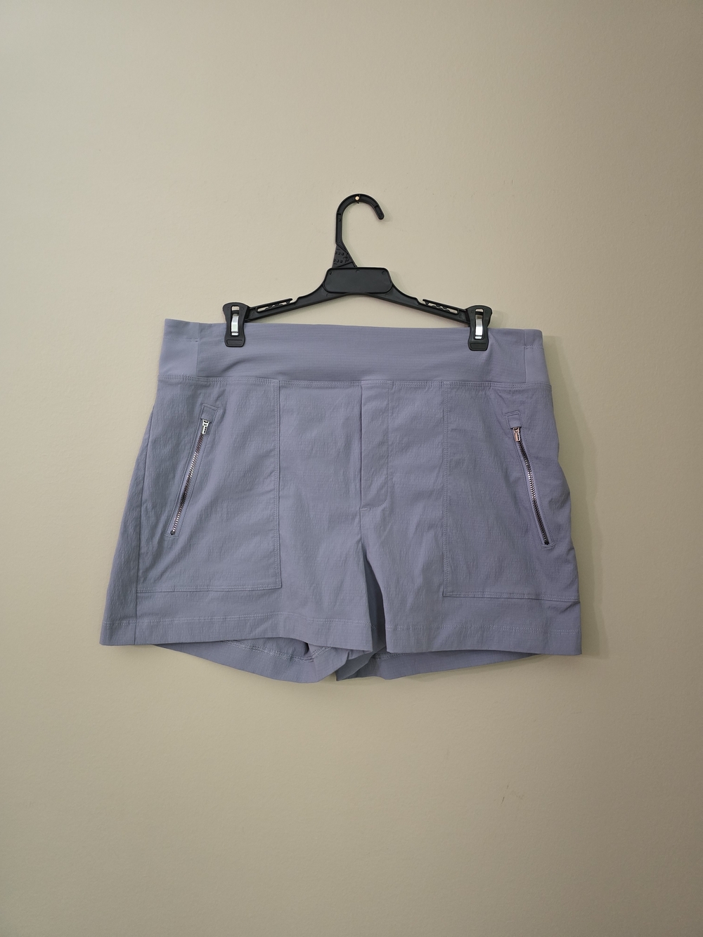 Athleta Gray Athletic Shorts Women Size 12